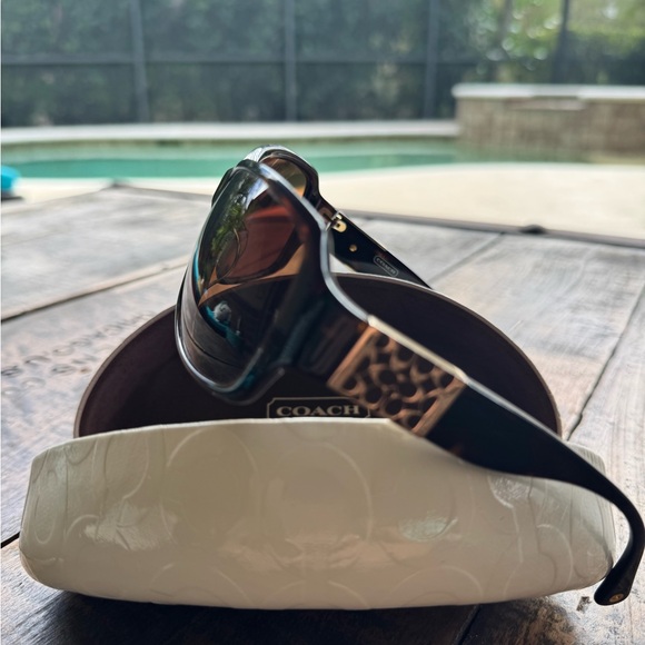 Coach Nina 5494 Brown Women's Sunglasses - Picture 2 of 5